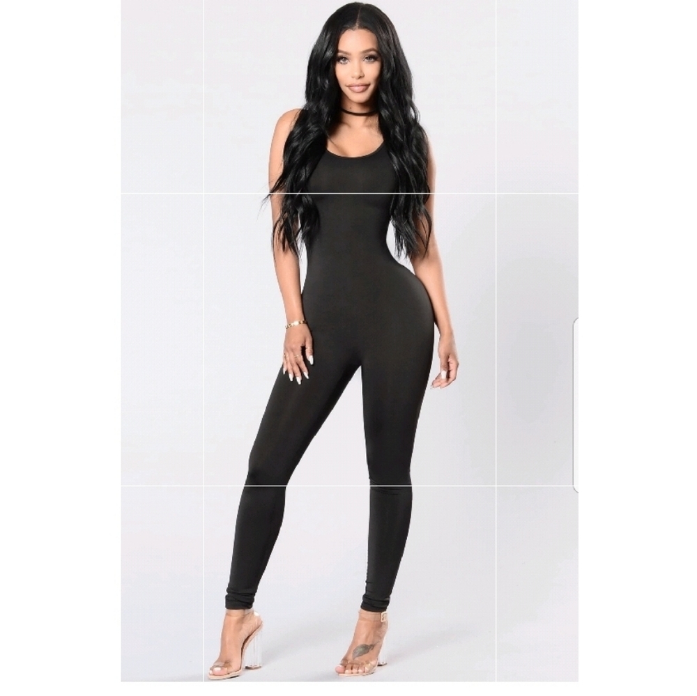 NWT Black Fashion Nova jumpsuit